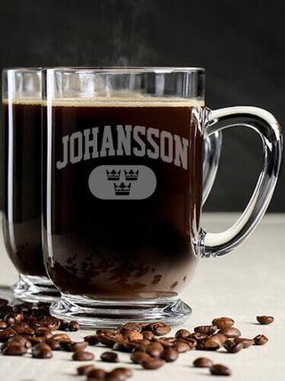 Swedish Varsity : Coffee Mugs - Engraved