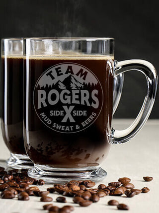 Team Side By Side : Coffee Mugs - Engraved