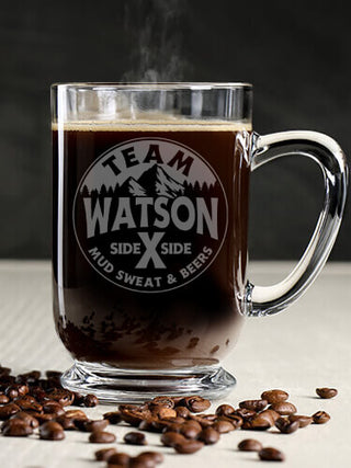 Team Side By Side : Coffee Mugs - Engraved