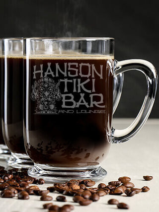 Tiki Bar : Coffee Mugs - Engraved