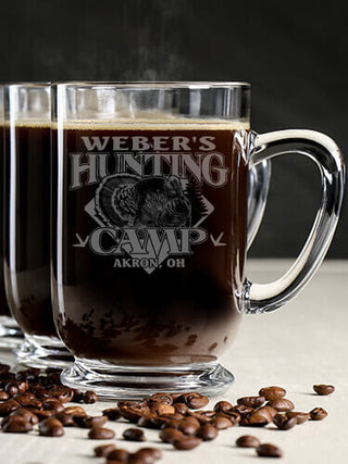 Turkey Hunting Camp : Coffee Mugs - Engraved