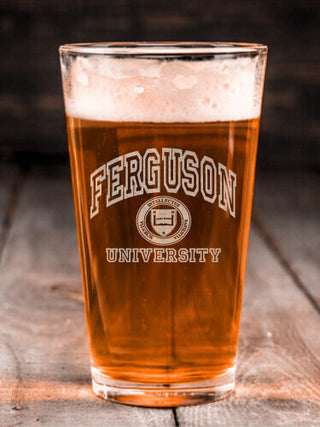 University : Pint Glasses - Engraved
