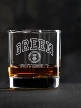 University : Rocks Glasses - Engraved