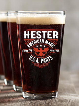 U.S.A. Parts : Pint Glasses - Color Printed