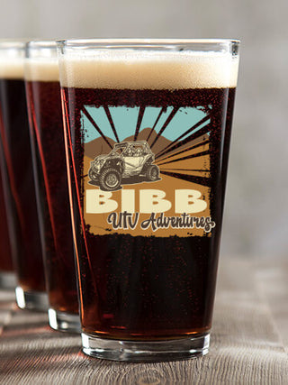 UTV Adventures : Pint Glasses - Color Printed