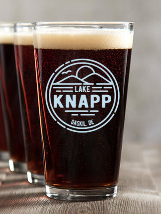 Vintage Lake : Pint Glasses - Color Printed