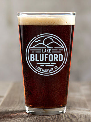 Vintage Lake : Pint Glasses - Color Printed