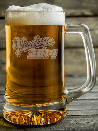 Vintage : Beer Mugs - Engraved