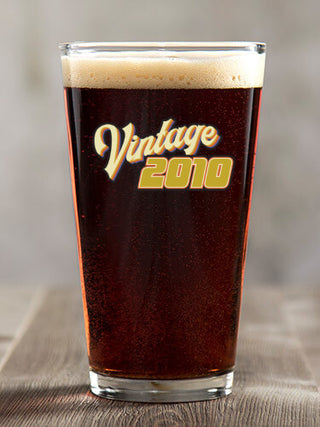 Vintage : Pint Glasses - Color Printed