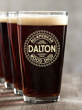 Wood Shop : Pint Glasses - Color Printed