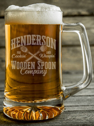 Wooden Spoon Company : Beer Mugs - Engraved