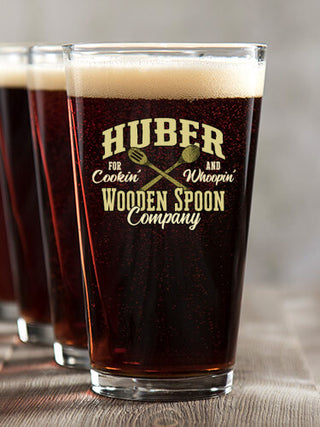 Wooden Spoon Company : Pint Glasses - Color Printed