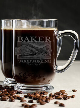 Woodworking : Coffee Mugs - Engraved