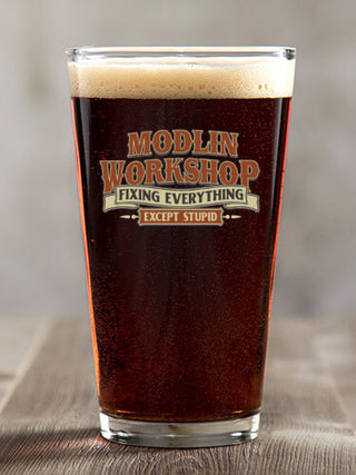 Workshop : Pint Glasses - Color Printed