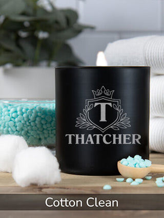 Regal Monogram : 11oz. Engraved Scented Candles
