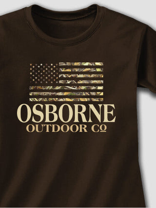 American Outdoor Company : Adult Ladies Fitted T-Shirt