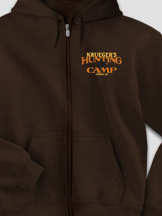 Bear Hunting Camp : Embroidered Zip Hoodies