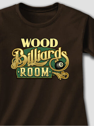 Billiards Room : Adult Ladies Fitted T-Shirt