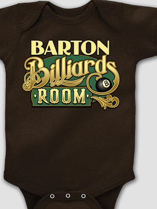 Billiards Room : Printed Baby Bodysuits