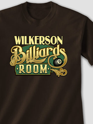 Billiards Room : Printed T-Shirts