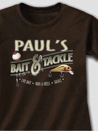 Classic Bait and Tackle : Adult Ladies Fitted T-Shirt