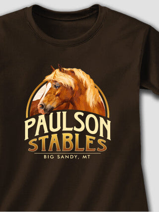 Classic Stables : Adult Ladies Fitted T-Shirt