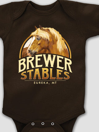 Classic Stables : Printed Baby Bodysuits