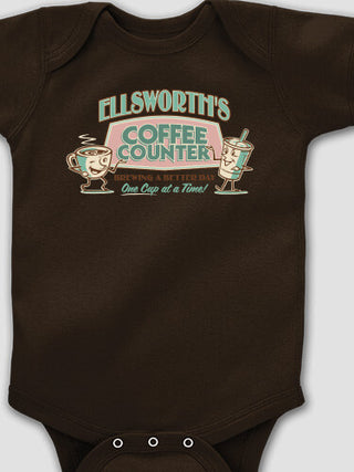 Coffee Counter : Printed Baby Bodysuits