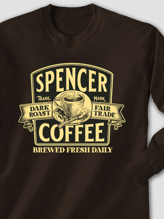 Coffee : Printed Long Sleeves