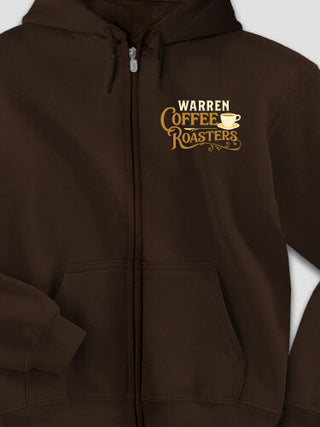 Coffee Roasters : Embroidered Zip Hoodies