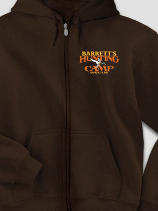 Duck Hunting Camp : Embroidered Zip Hoodies
