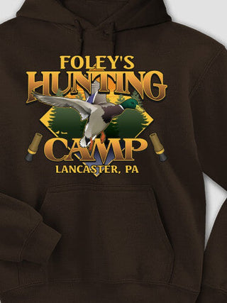 Duck Hunting Camp : Printed Hoodies