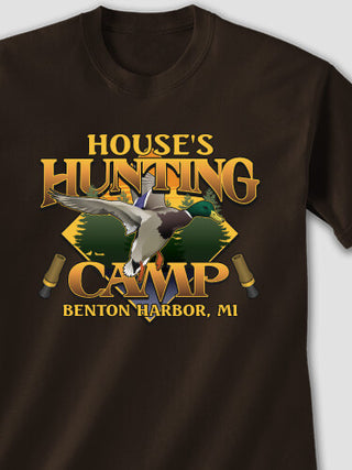 Duck Hunting Camp : Printed T-Shirts