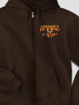 Elk Hunting Camp : Embroidered Zip Hoodies