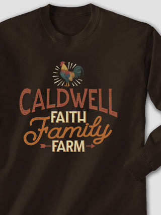 Faith Family Farm : Printed Long Sleeves