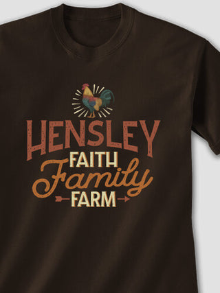 Faith Family Farm : Printed T-Shirts