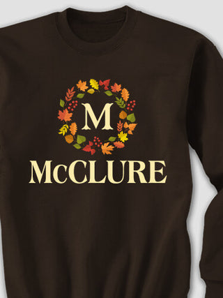 Fall Monogram : Printed Sweatshirts