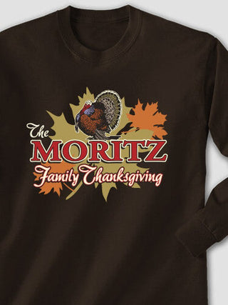 Family Thanksgiving : Printed Long Sleeves