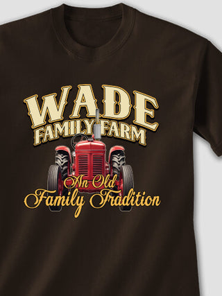 Farming Family Tradition : Printed T-Shirts