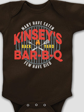 Few Have Died BBQ : Printed Baby Bodysuits