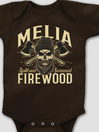 Firewood : Printed Baby Bodysuits