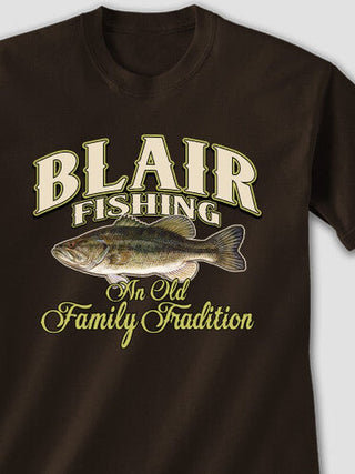 Fishing Family Tradition : Printed T-Shirts