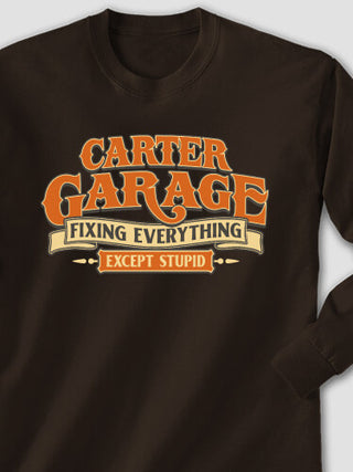 Fixing Everything Garage : Printed Long Sleeves
