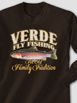 Fly Fishing Family Tradition : Printed Long Sleeves