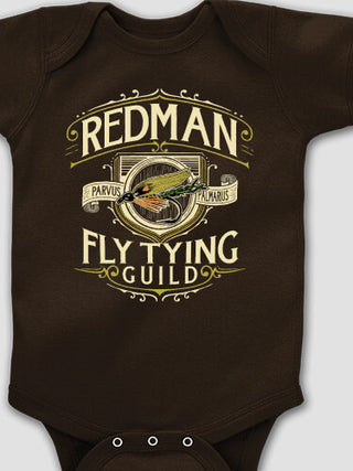 Fly Tying Guild : Printed Baby Bodysuits