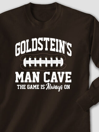 Football Man Cave : Printed Long Sleeves