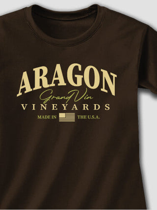 Grand Vineyards : Adult Ladies Fitted T-Shirt