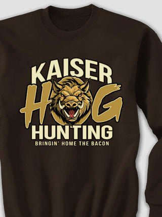 Hog Hunting : Printed Sweatshirts