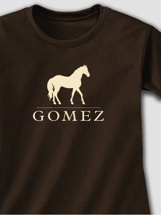 Horse : Adult Ladies Fitted T-Shirt