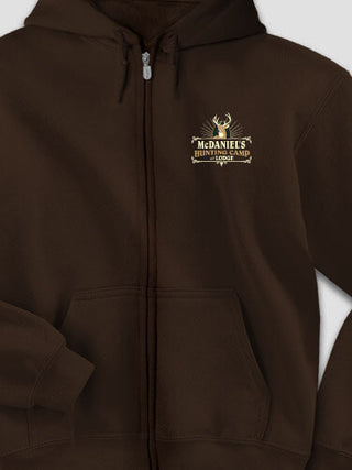 Hunting Camp : Embroidered Zip Hoodies